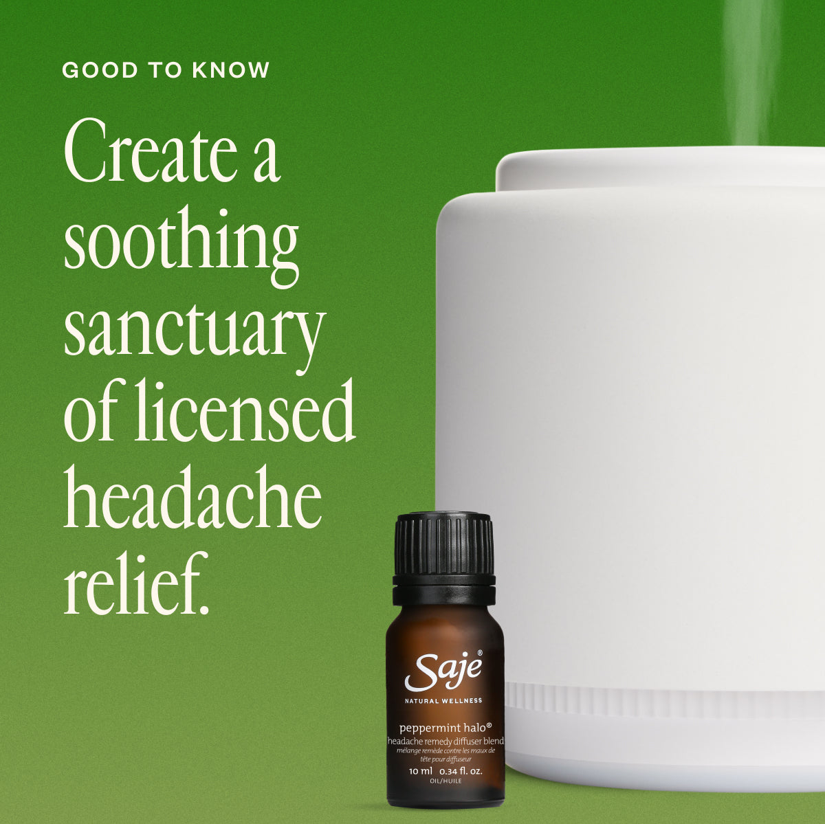 Aroma Halo & Peppermint Halo Diffuser Blend 26