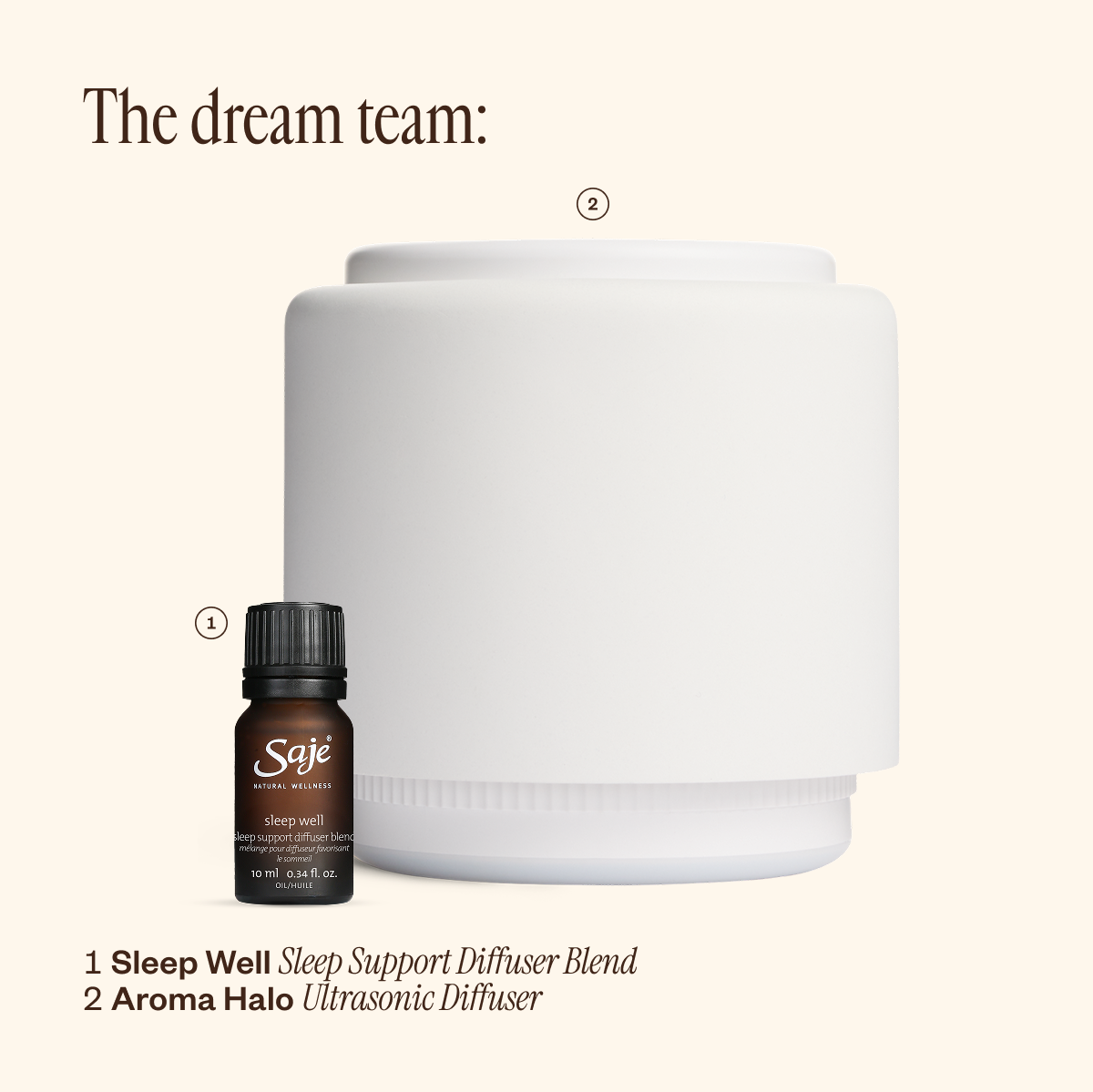 Aroma Halo & Sleep Well 75