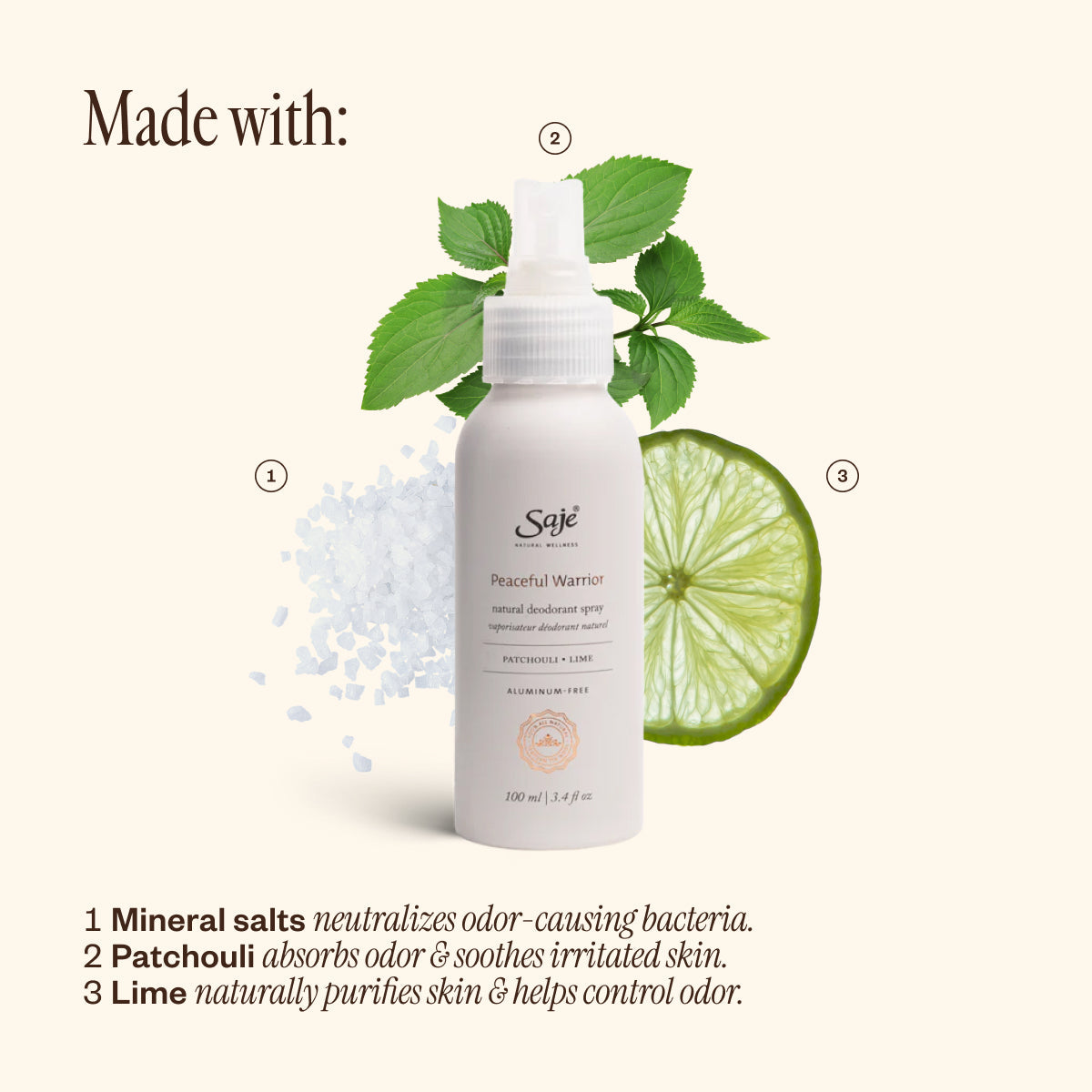 Natural Deodorant Trio 50