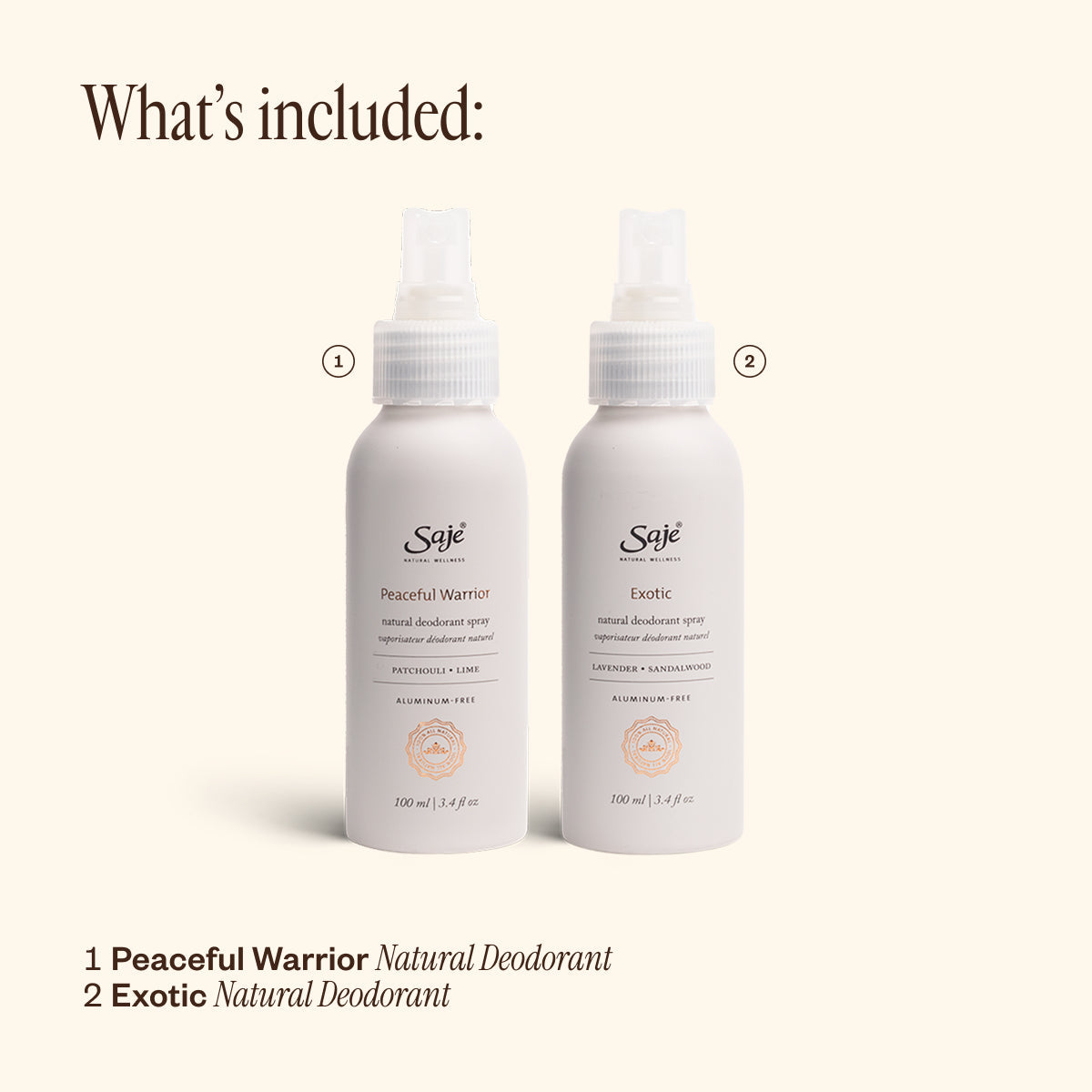 Natural Deodorant Duo 87